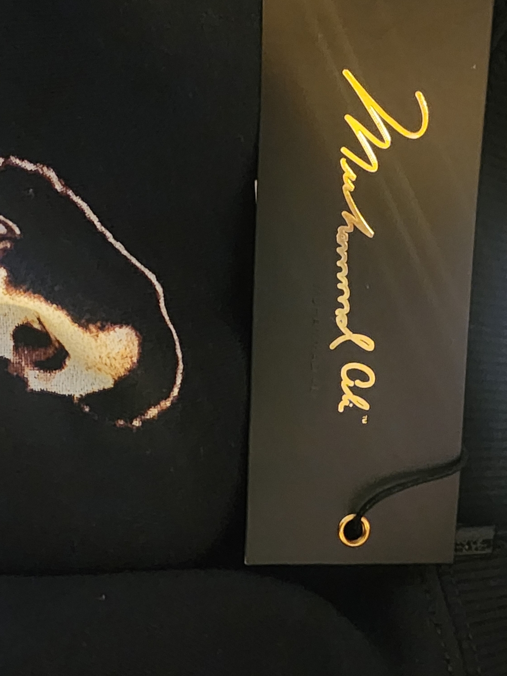 NWT Muhammad Ali Graphic Crewneck Sweatshirt - Charcoal - Picture 5 of 7